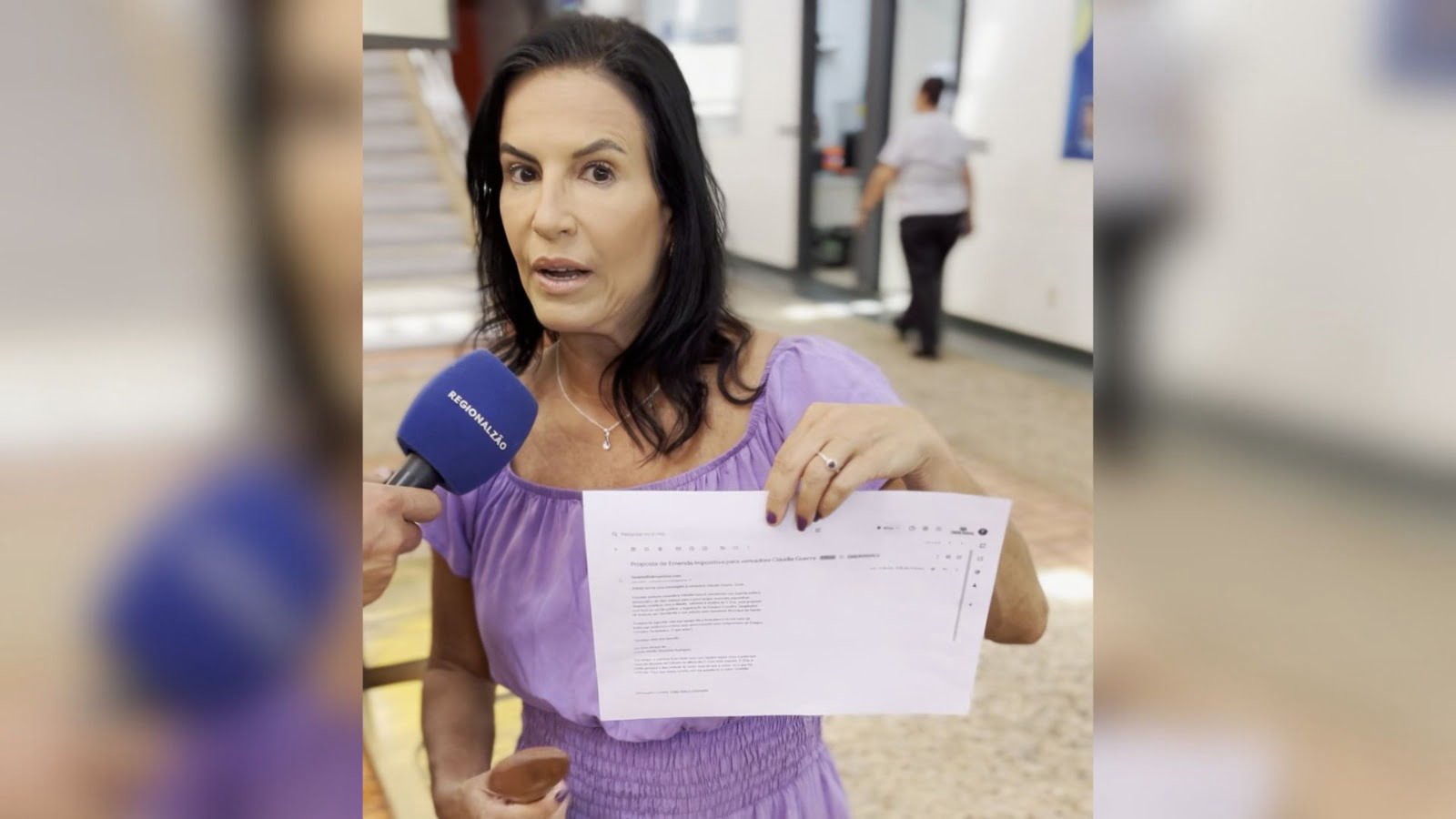 Em Entrevista Regionalz O Vereadora Cl Udia Guerra Fala Sobre