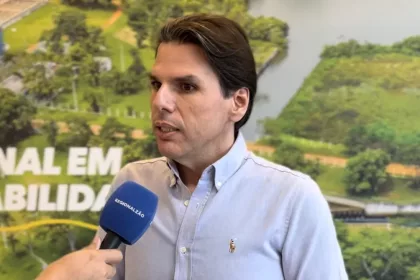 Renato Rezende em uma entrevista ao Regionalzão enquanto ainda era diretor do Dmae em Uberlândia.