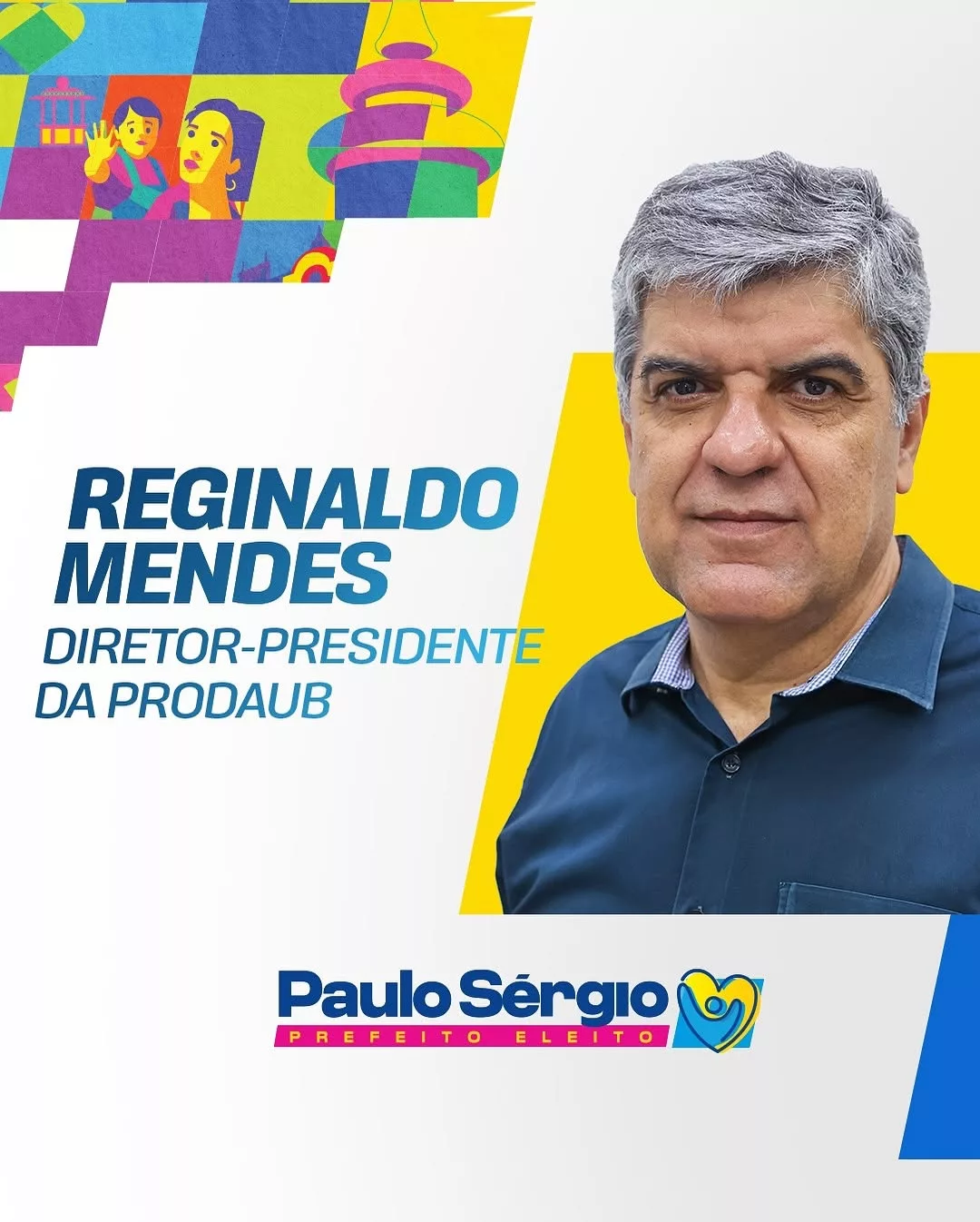 Reginaldo Mendes, Diretor-presidente da prodaub