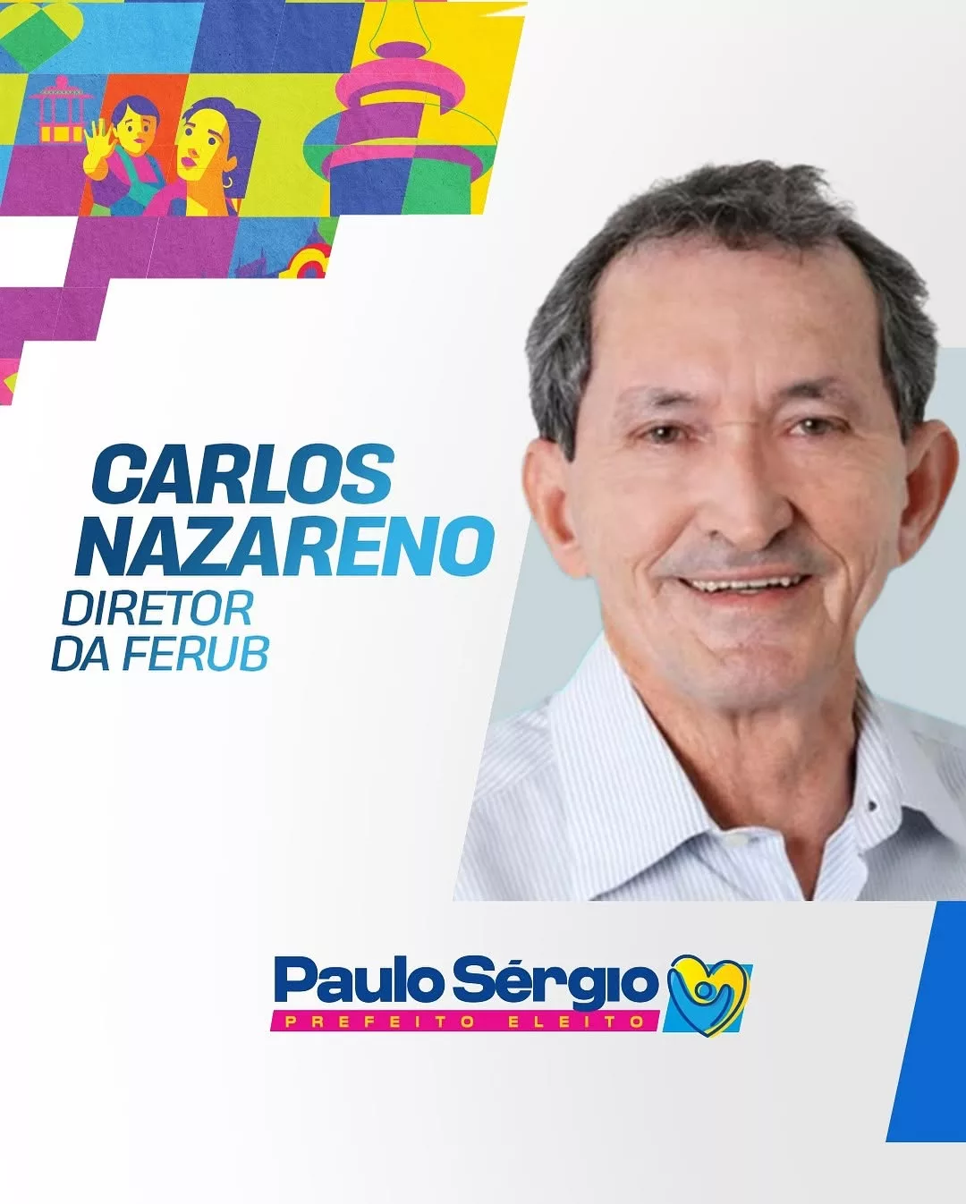 Carlos Nazareno, Diretor da Ferub