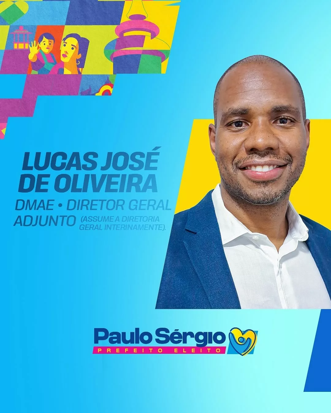 Lucas José de Oliveira, DMAE.Diretor Geral Adjunto