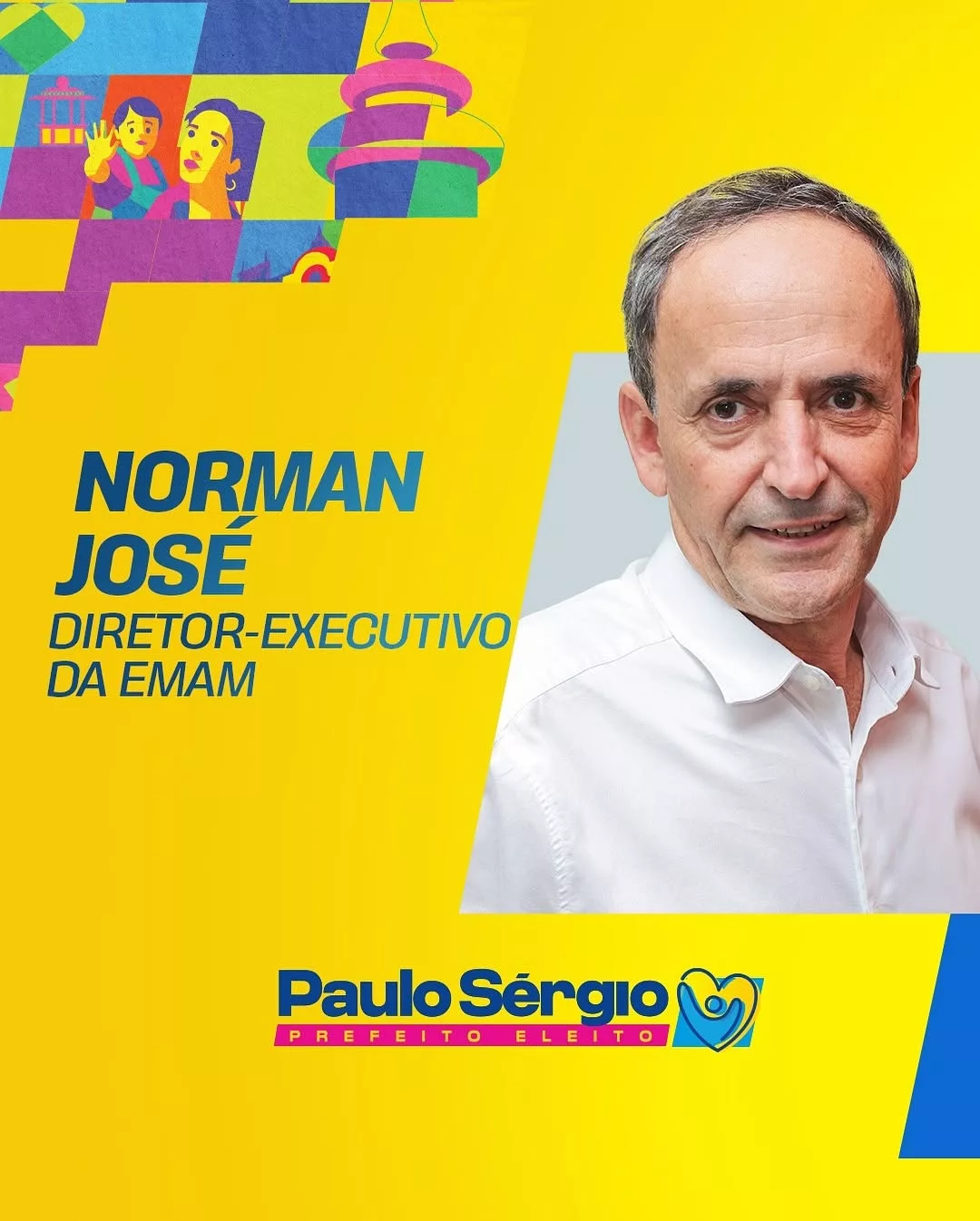 Norman José, Diretor-Executivo da EMAM