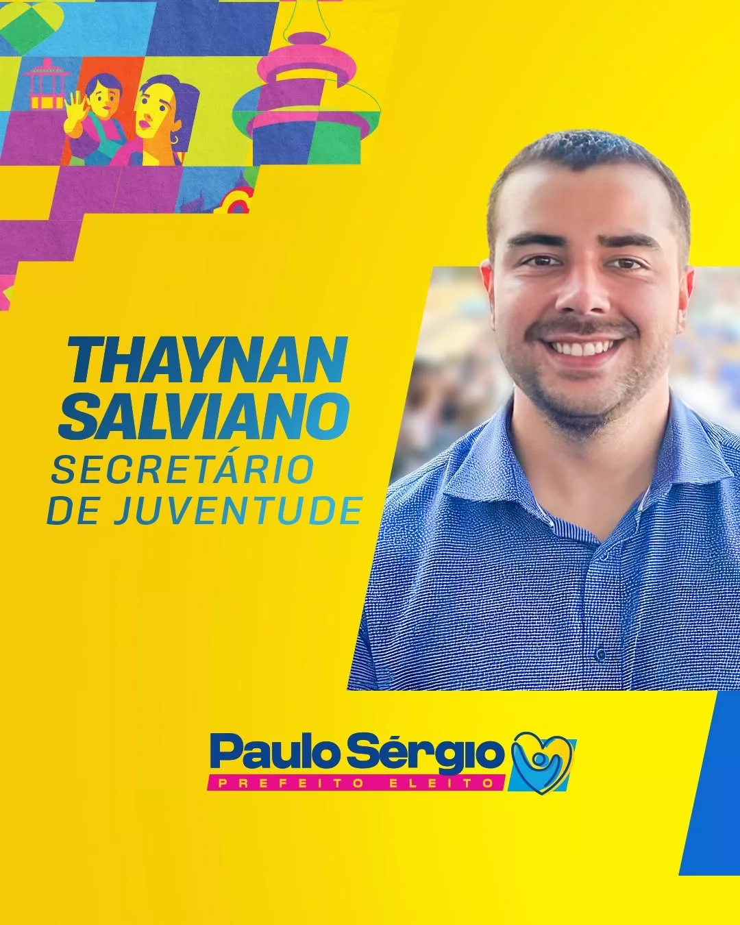 Thaynan Salviano, Secretário de Juventude