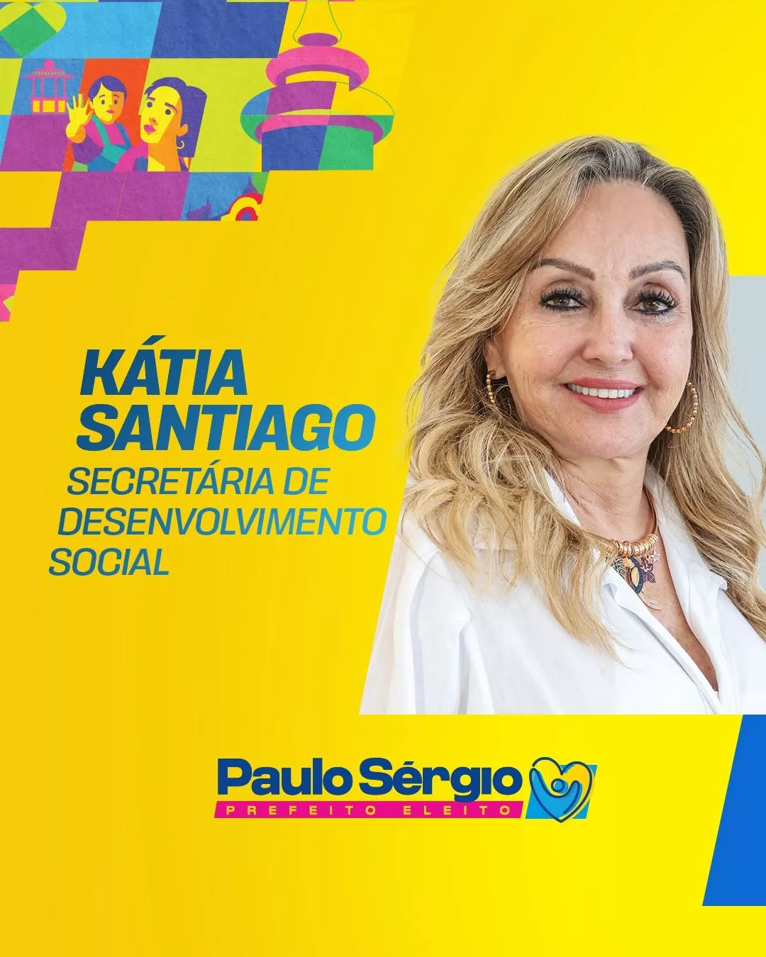 Kátia Santiago,Secretária de Desenvolvimento Social