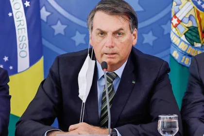 O ex-presidente Jair Messias Bolsonaro